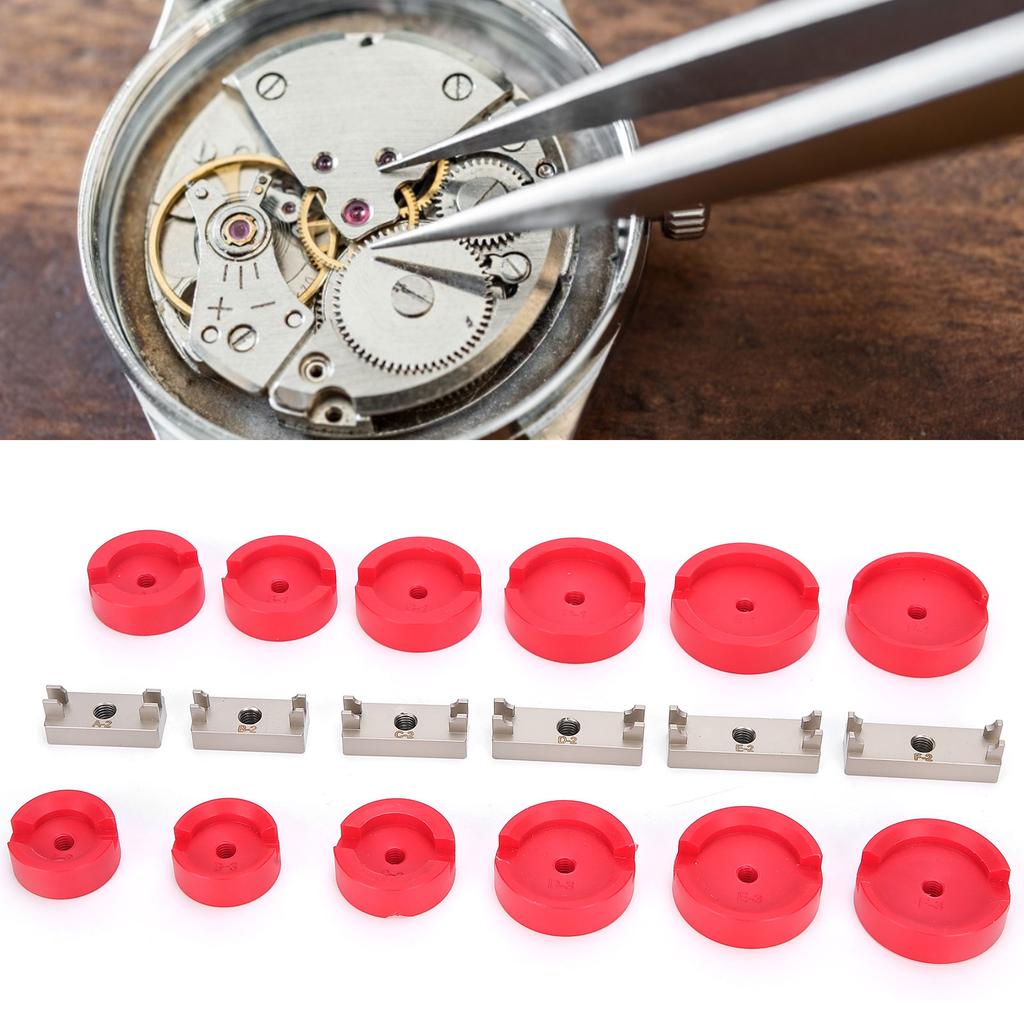 Watch Press Dies Watch Back Cover Case Closing Pressing Dies Watch Repair Tool Red