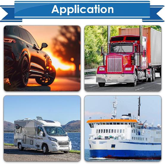 36Pcs Jcase Fuse Car Fuses Assortment Kit Automotive Tall/Standard and Low Profile Jcase Box Shaped Automotive Fuses for Trucks Cars and SUVs (20A,