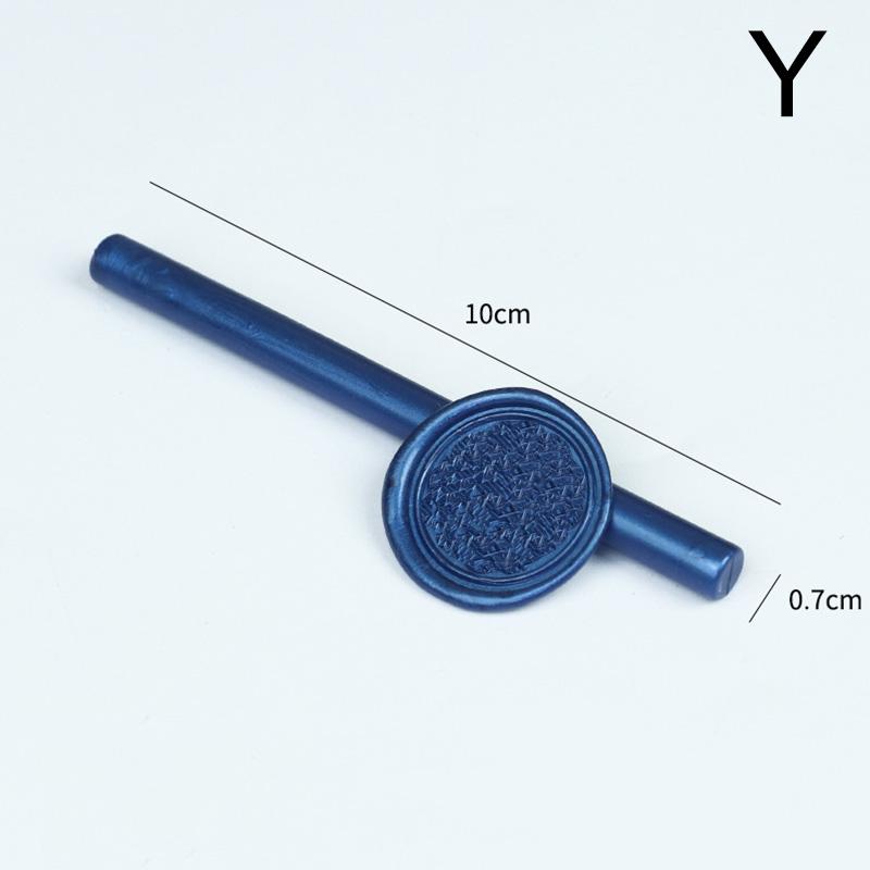 1PC DIY Vosková tyčinka Wax Seal Jednobarevná Vosková tyčinka Pečetní vosková tyčinka Pečetní vosková tyčinka