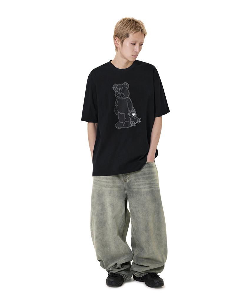 Opeunyadeu(Owai) Dolly With Odolly Tee - Black