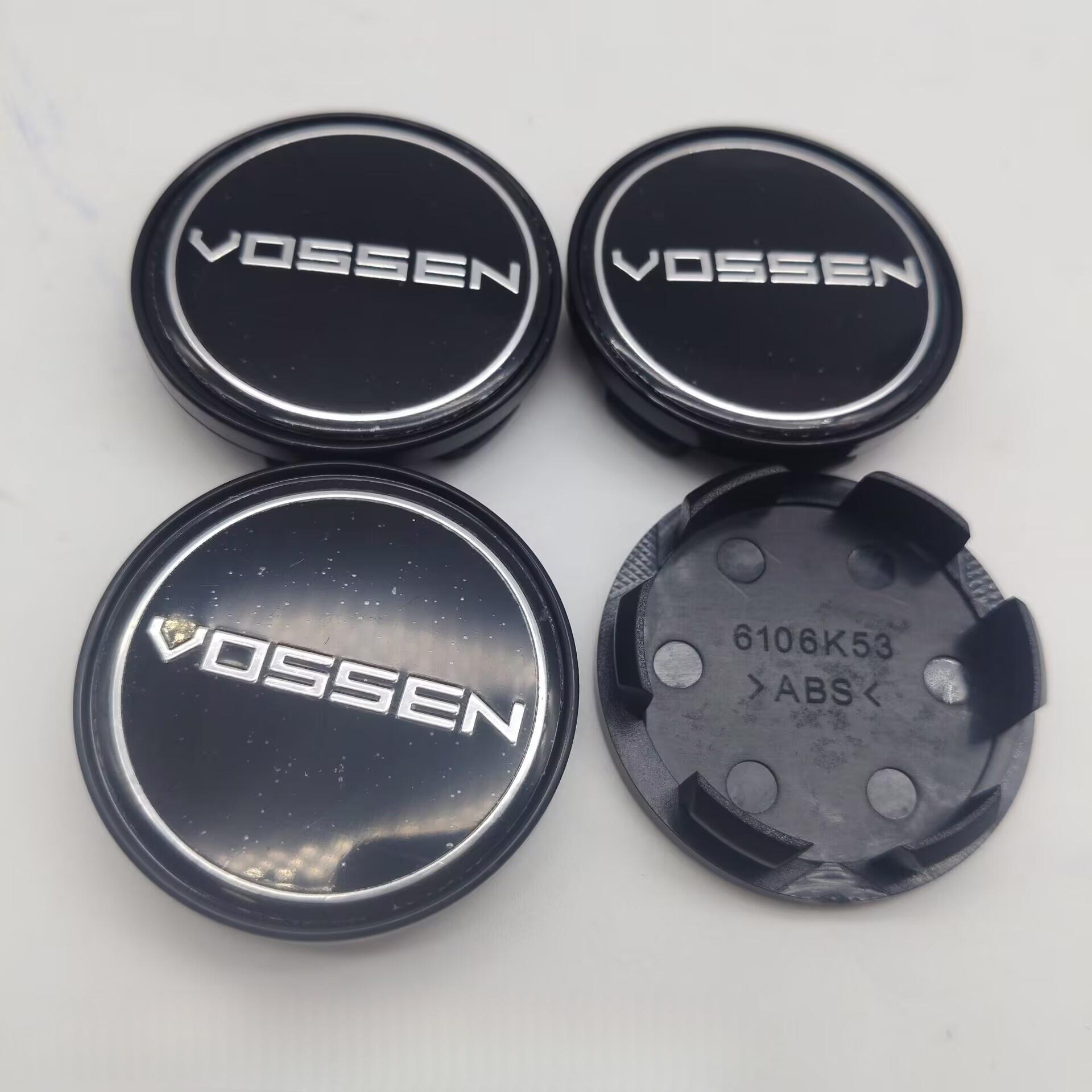 

4pcs/set 53mm 48mm(ID) Car Wheel Center Hub Caps For Vossen Emblem Auto Wheel Rim Center Hub Cap Rims Cover Styling Accessories 4pcs for Vossen&53mm K53 Cap