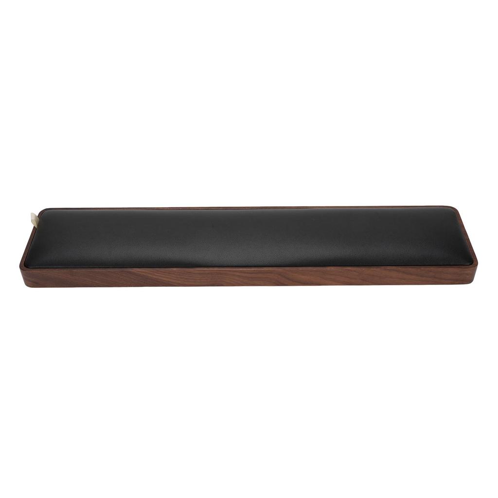 Keyboard Wrist Rest with Memory Foam Anti Slip Rubber Base Ergonomic Wooden Wrist Rest Pad for Easy