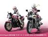 TAMASHII NATIONS Sakura Hane CB400 SUPER FOUR 135mm painted movable figure S.H.Figuarts Bakuon!! (uniform) & approx. PVC&ABS