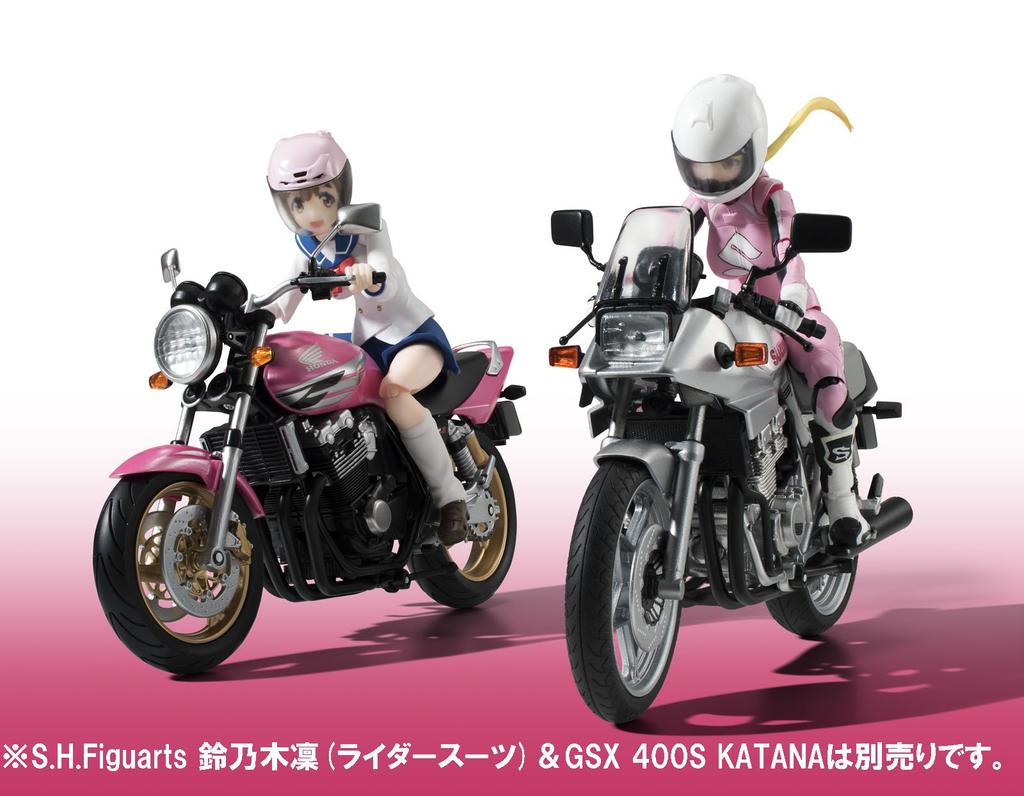 TAMASHII NATIONS Sakura Hane CB400 SUPER FOUR 135mm painted movable figure S.H.Figuarts Bakuon!! (uniform) & approx. PVC&ABS