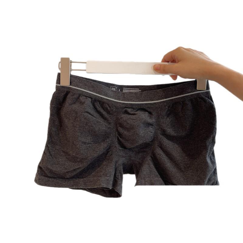 Men's Plus Size Breathable Cotton Boxers, Antibacterial Xinjiang Cotton Briefs, Flat Leg Underwear for Boys and Men.