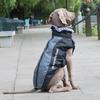 Reflective Dog Vest For Walking At Night Waterproof Dog Coat Winter Dog Clothes Jacket Pet Dog Coat With Harness