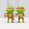Adorable Set Of 12 Mini Raphael Ninja Turtles Pvc Figurines Perfect For Collectors
