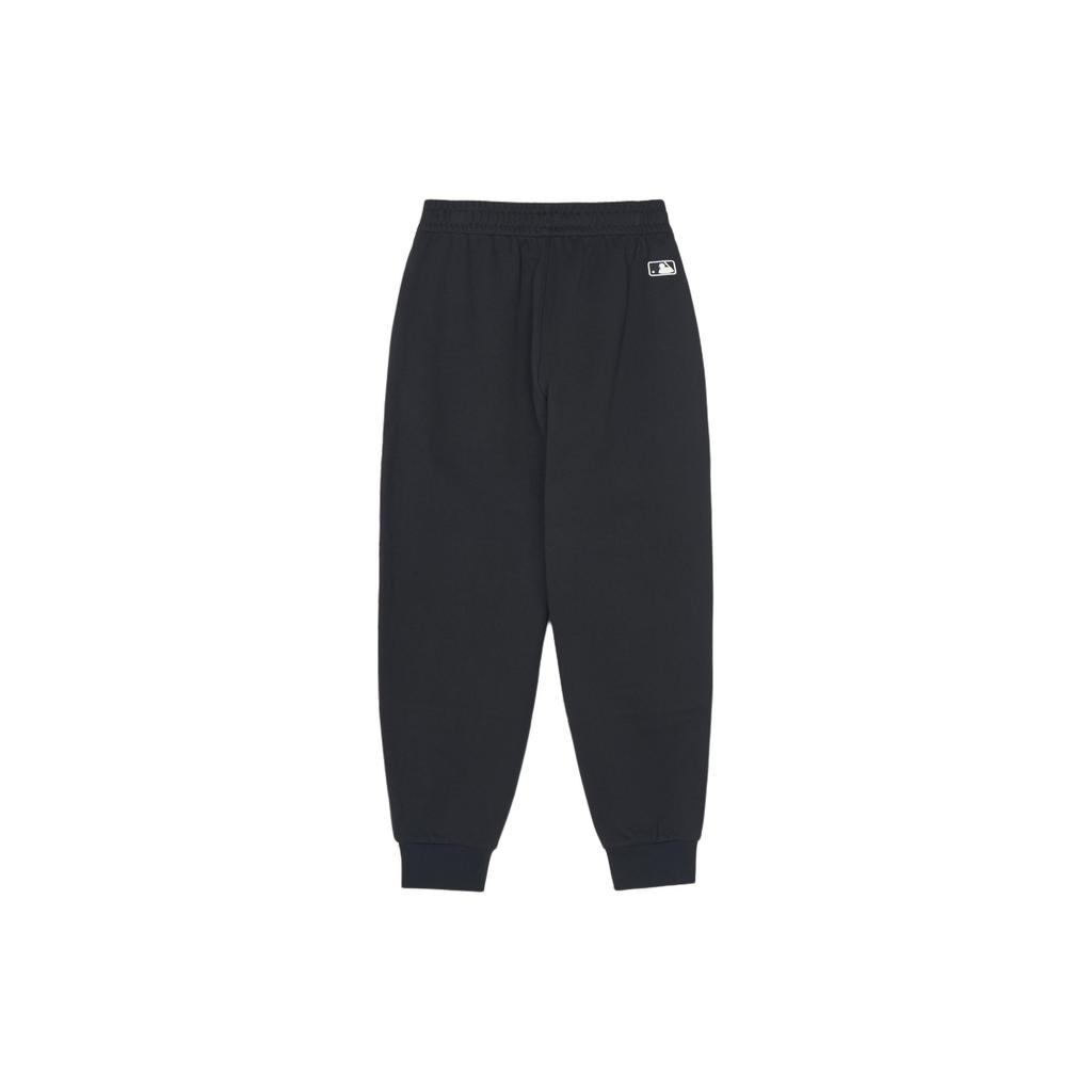 New MLB SS24 Knitted Sweatpants Unisex Black 3APTB0141-50BKS