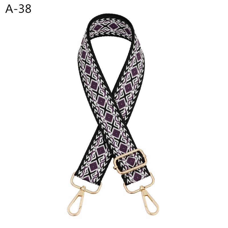 New Diamond Pattern Adjustable Crossbody Shoulder Strap for Women's Handbags