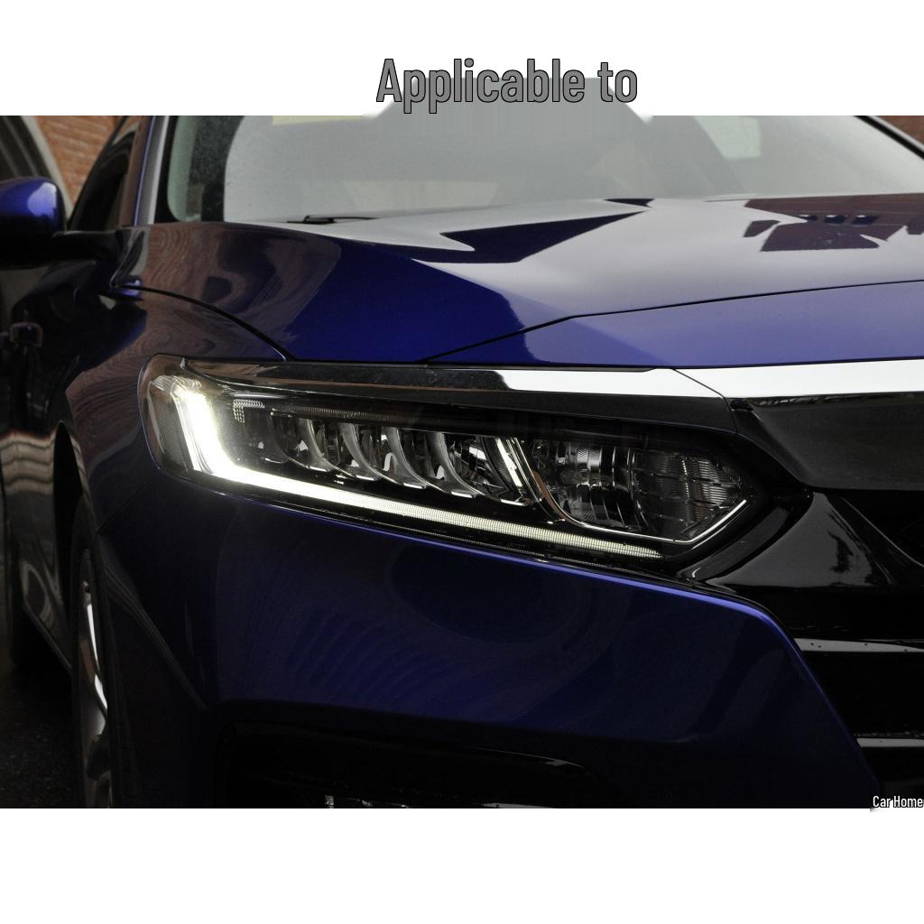 Honda Accord 10th Gen (2018-2019) Headlight Cover - Front Light Transparent Shell