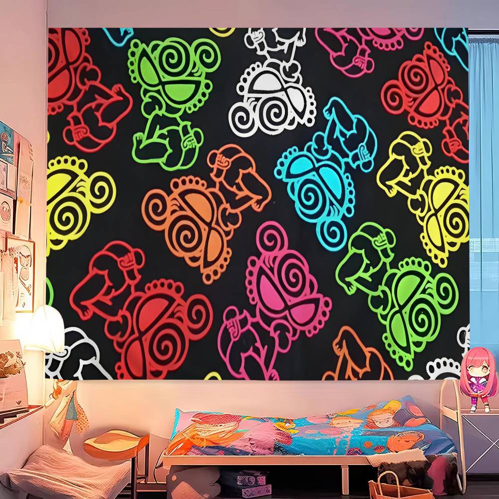 Japan Fashion Hysteric Mini Hanging Bohemian Tapestry Hanging Tarot Hippie Wall Rugs Dorm Home Decor