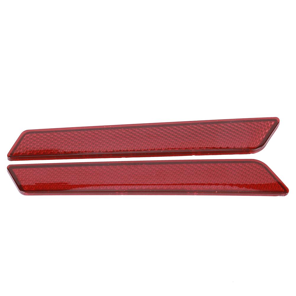 Pair of Saddlebag Reflector   Cover   Warning Large Size Fit for   FLT FLHT 2014-2017