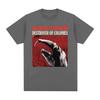 Zerstörer von Kolonien Ameisenbär Japanisches Vintage T-Shirt Unisex Damen Mode Lässig Gemütliches T-Shirt 100% Baumwolle Harajuku Gothic T-Shirt