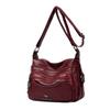 Bag women's new medium mother bag fashion mother-in-law bag large capacity shoulder messenger bag