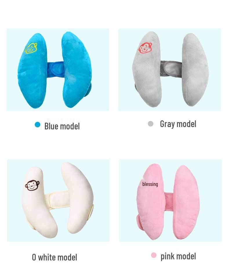Cross-Border Baby Neck Support Headrest Pillow for Strollers - Head Fixation & Protection Cushion
