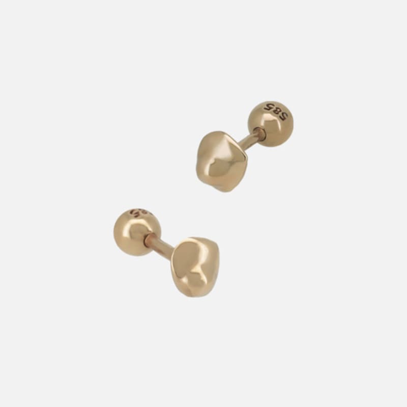 

youngglow 14k gravel piercing Rose Gold (Individual)