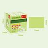 126 Sheets Color Matte Sticky Notes Pads Stationery Posted It Memo Notepad Notebook Pull-Out Message Sticker