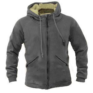 Chaqueta de Invierno Engrosada de Forro Polar Rellena de Algodón Chaqueta de Invierno para Hombre de Doble Capa Interior Engrosada de Forro Polar Rellena de Algodón Engrosada