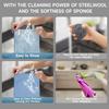 10PCS Upgrade Wire Dishwashing Rag, Non-Scratch, Wet and Dry, Double Layer, Multipurpose Wire Dishwashing Rags for Kitchen, Sinks, Cookware, Stove,