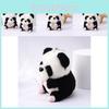 Adorable Plush Panda Keychain Cute Panda Stuffed Animal Toy For Backpack And Bags