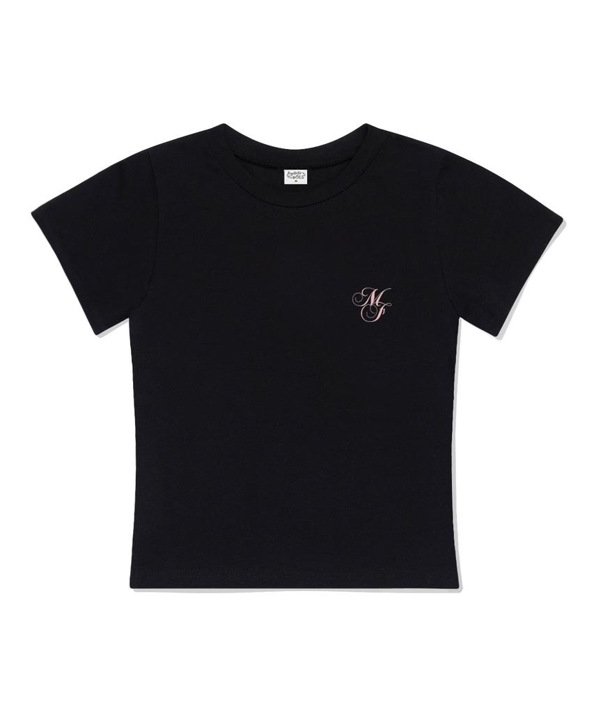 Deomopeuhauseu Morf Small Logo Print Slim Fit Short Sleeve T-Shirt [2 Colors]