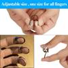 12Pcs Finger Picks, Adjustable Metal Finger Thumb Picks Pack For Guitar, Banjo