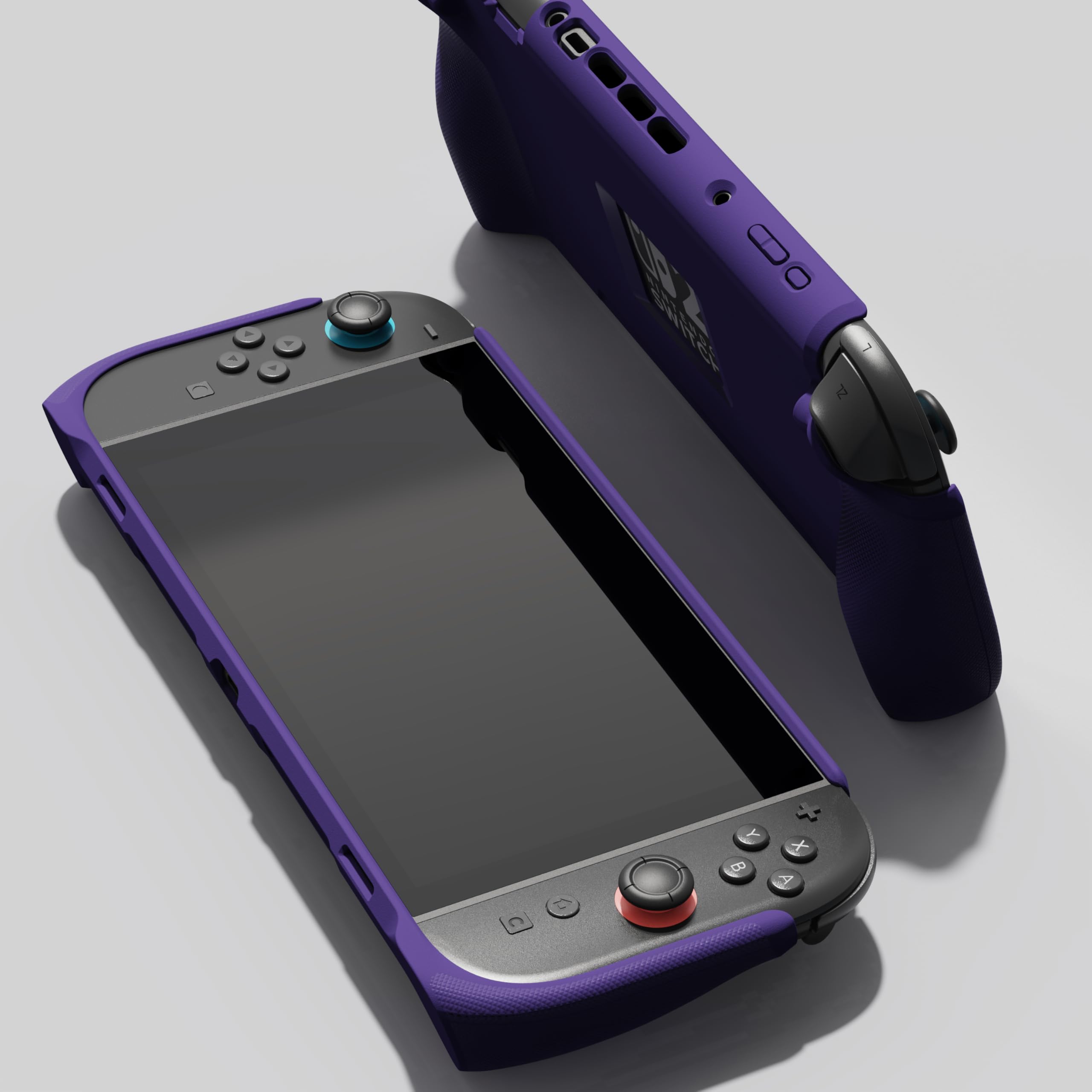 

Savage Raven від Skull Stand грип для унікального покращеного повного & Co. SWITCH2, самопідтримуюча конструкція, ручка, захист, одиничний товар , Галактичний Пурпур