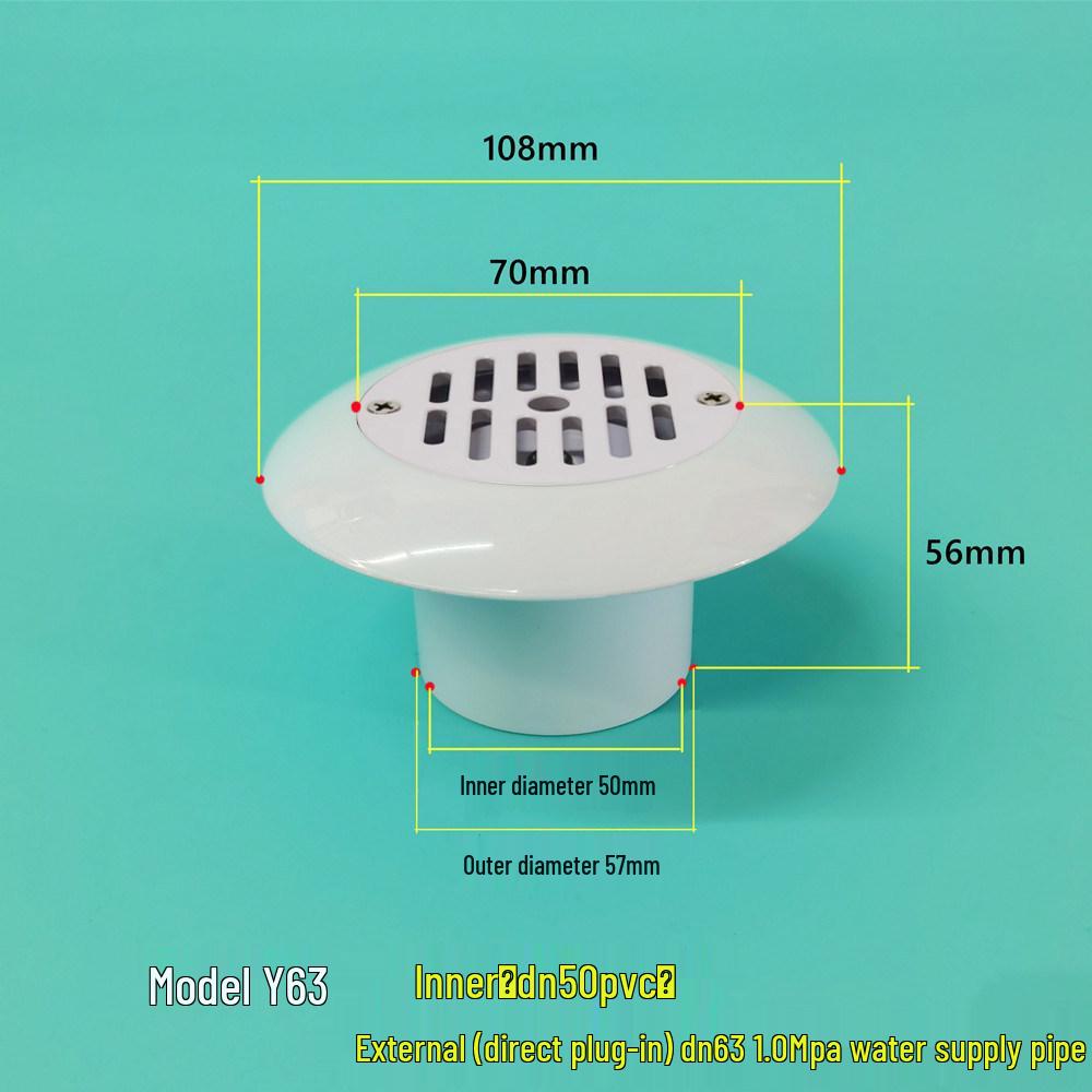 Adjustable In-Pool Concrete Water Inlet & Outlet for Circulation and Surfing