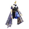 Genshin Impact Keqing's Ethereal Dance Cosplay Costume, Keqing's Ethereal Dance New Skin Same Style Cosplay Outfit Performance Costume