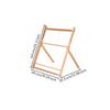 Freestanding Weaving Loom with Wooden Cane Large Beechwood Handloom