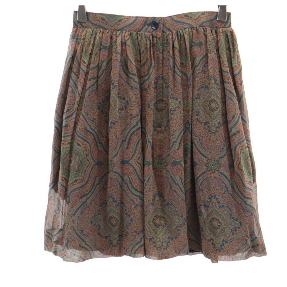 FOXEY Made In Japan Overall Handle Mini Length Flare Skirt 40 Women Used