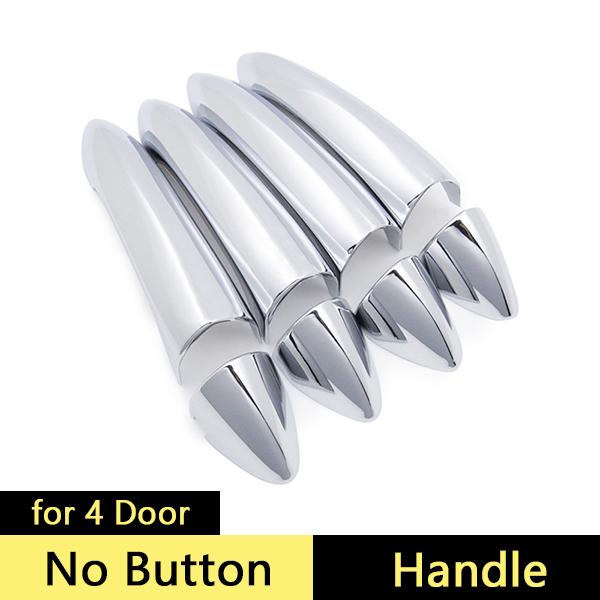 Conjunto de acabamento para maçaneta de porta cromada, acessórios para carro opel astra k 2016 2017 2018 vauxhall holden sedan hatchback