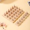 DIY Cone Solid Wood Ring Display Stand Combination Ring Holder Night Market Stall Ring Storage Rack Props