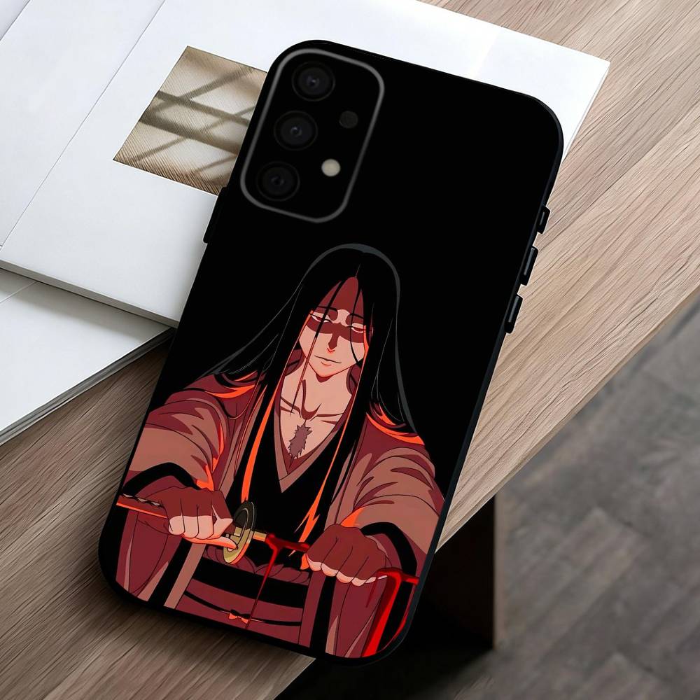 R-Retsu Unohana B-Bleachs  Phone Case For Samsung Galaxy A73,A72,A71,A70,A53,A52,A51,Soft Silicone Black Cover Samsung a32 4g