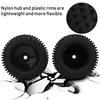 155mm Rubber Tire 82mm Hub Wheel Upgrade Parts for  Truck 1/8 RC Racing Car