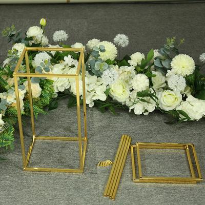 Blomsterställ Guld Hög Golvvas Växthylla Avtagbar Metall Blomstergolvhållare Växtställ för Hemfest