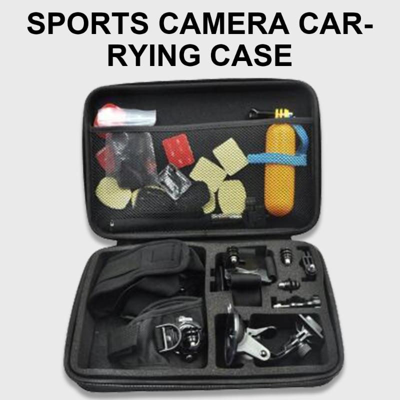 Waterproof Carrying Case for SJ4000 Storage Bag AntiCollision EVA Interior, Fit Selfie Stick Accessories Storage