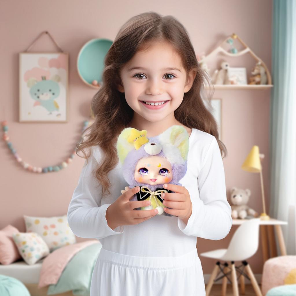 Plush Dolls, Trendy Collectible Figurines, And Random Styles