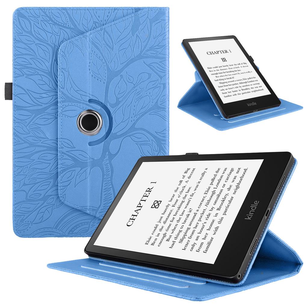 Amazon Kindle Paperwhite 7 12. 2026 Bőrtokhoz, Forgatható Állvány Életfa