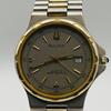 Used BULOVA Quartz Watch Date Two Tone Men's Gold