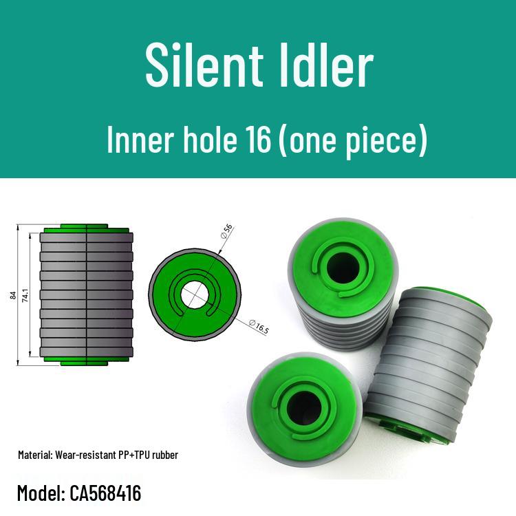 Double Row Nylon Support Wheel for Conveyor Systems