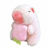 Toy Capybara Key Ring Soft Plush Hanging Ornament Trendy Cartoon Doll Keychain  Party