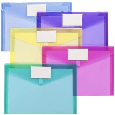 Office School Supplies Snap File Bag PP Storage Bag New A4 Folder