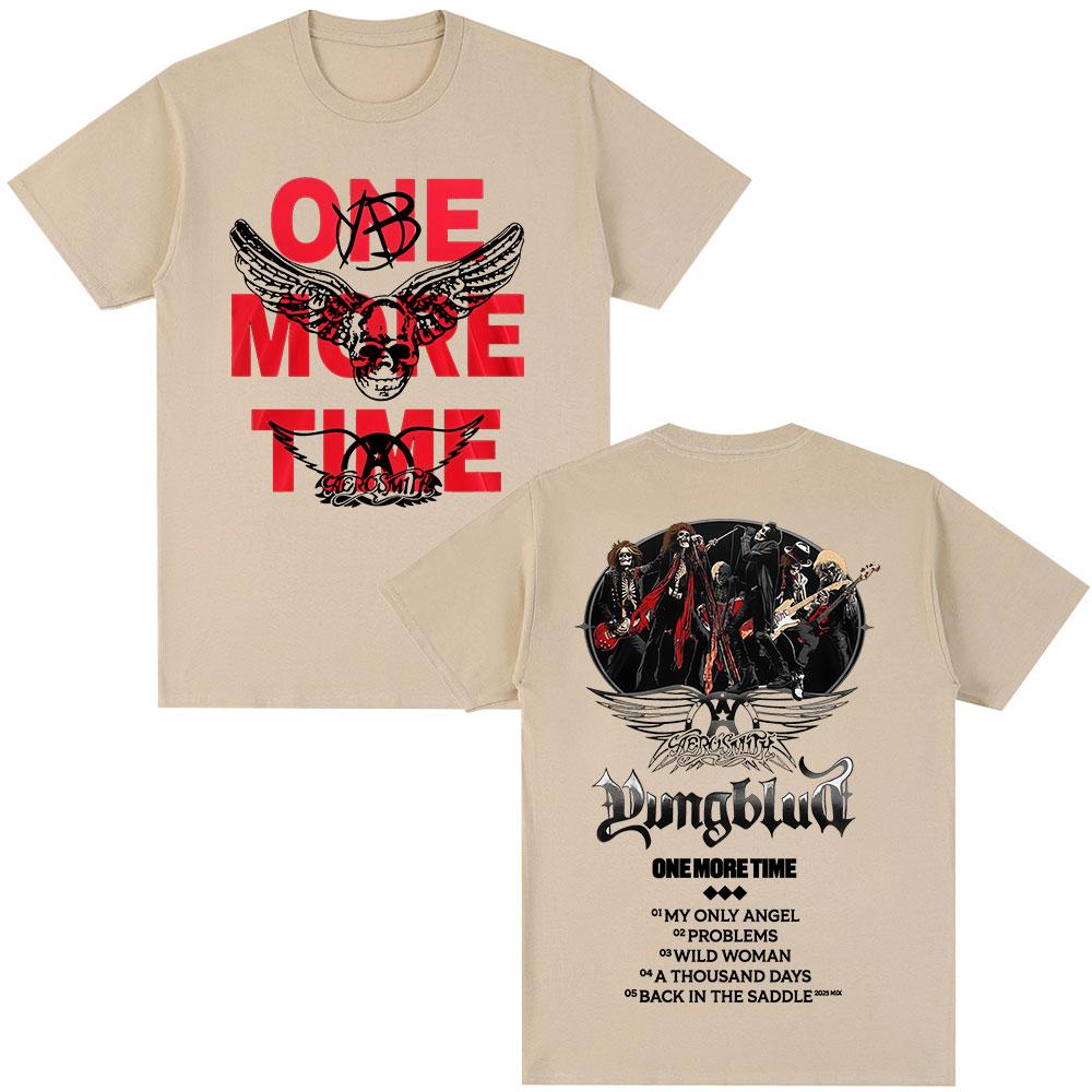 

Yungblud One More Time Album Merch T-shirts Men Clothing Fashion Hip Hop Short Sleeves T Shirts Unisex Casual T-shirt Streetwear M
