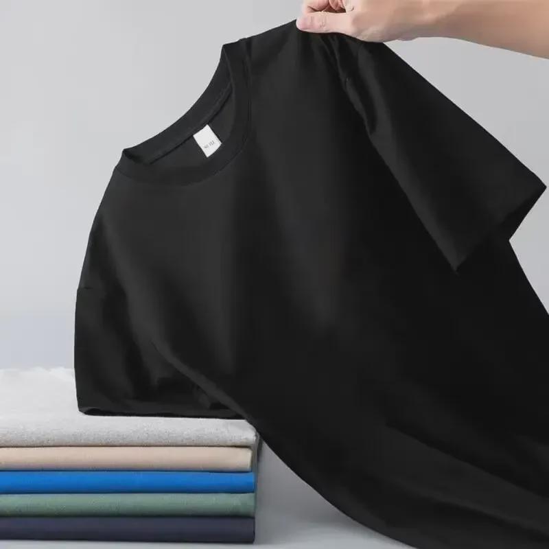 

Мужская модная повседневная футболка свободного кроя с круглым вырезом и коротким рукавом 5XL