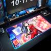 Setsuna yuki Mauspads RGB Gaming-Mauspad Großes LED-Pad PC-Schreibtischunterlage Leuchtendes Mauspads Große Tastaturmatten Tischteppich Mit Hintergrundbeleuchtung
