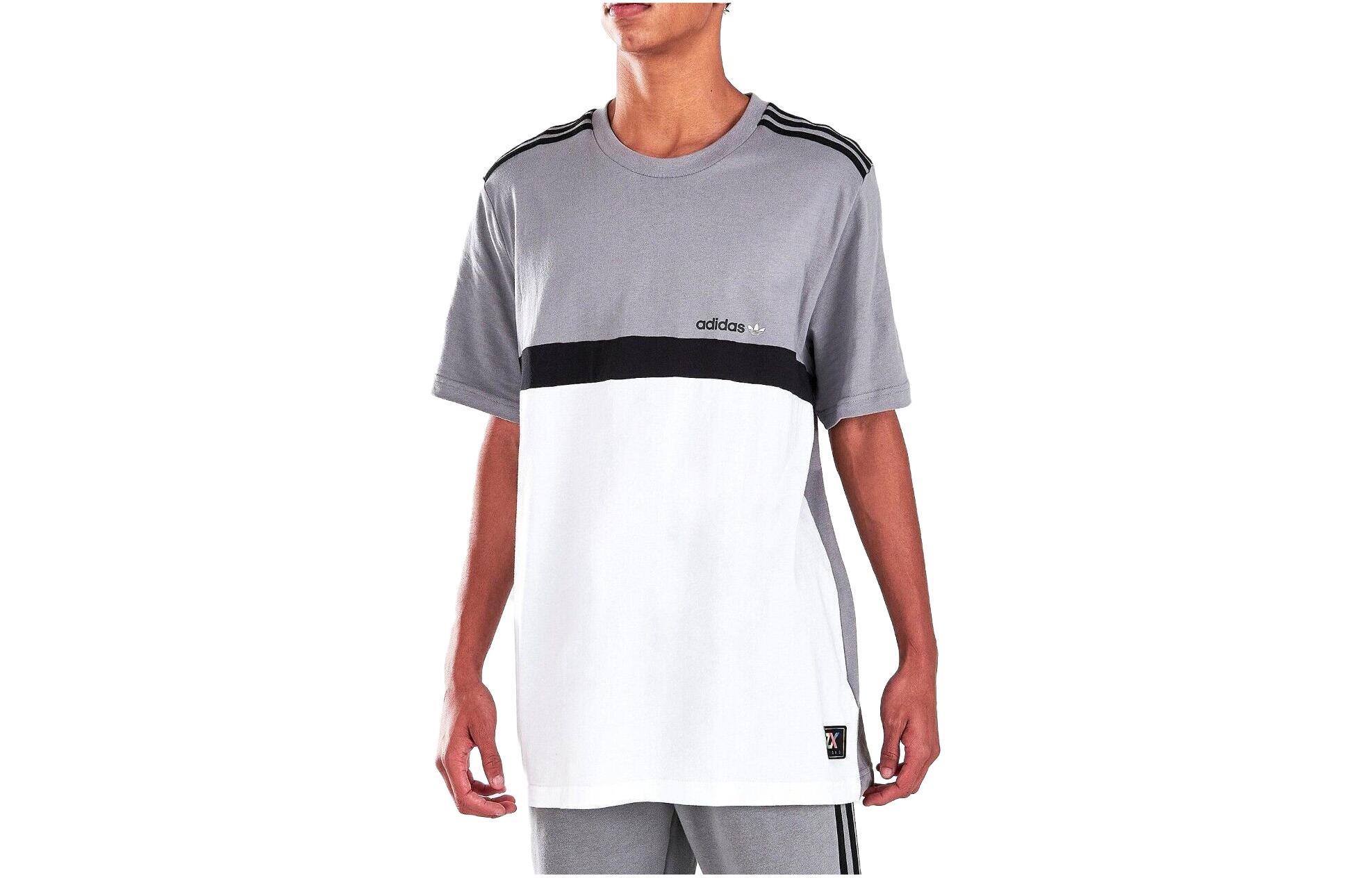 

Adidas Originals T Shirts Men s Multicolor Crew Neck Moderate Straight Fit HE3008 M