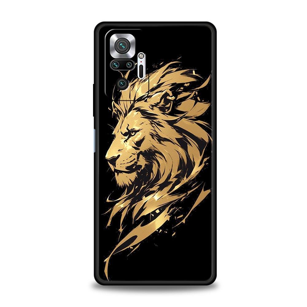 Phone Case For Xiaomi Redmi Note 14 13 12 5G 11 10 Pro Plus 4G 9S 9 14C 13C 12C 10C 9C 9A Soft TPU Cover Art animal tiger