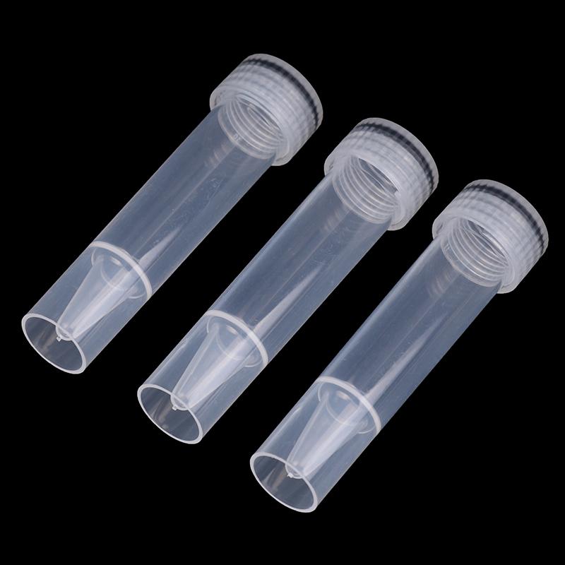 10Pcs 7Ml Centrifuge Tube Screw Cap Flat Bottom Plastic Centrifugal Tubes With Scale Centrifugal Tube Lab Vial Sample Container