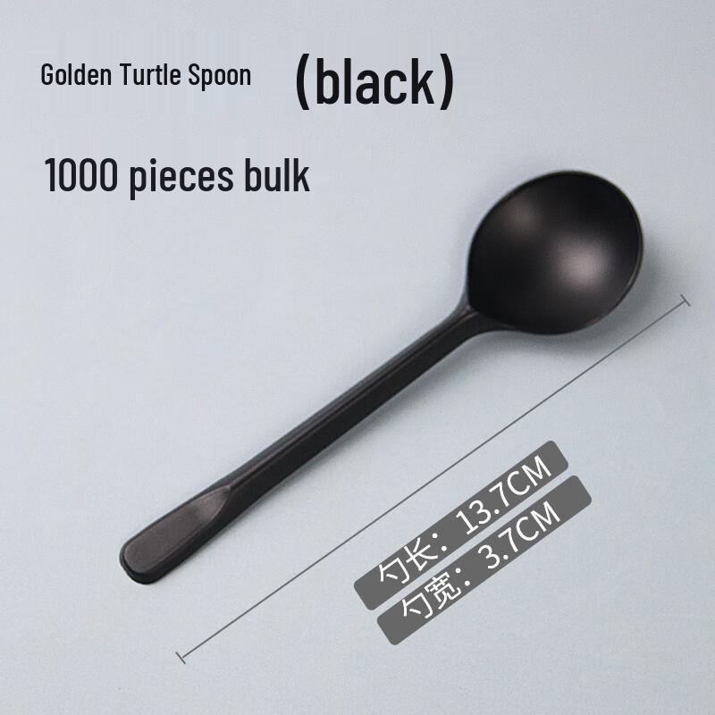 Disposable Thickened Plastic Soup Spoons